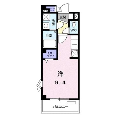 クラール花園 304【管理NO：1-015547201-03040】 ★家具家電は申し込み後に搬入します★の外観画像
