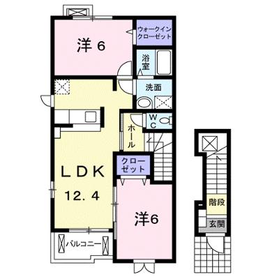 フォレストヒルＡ 201【管理NO：1-015302901-02010】 ★家具家電は申し込み後に搬入します★の外観画像