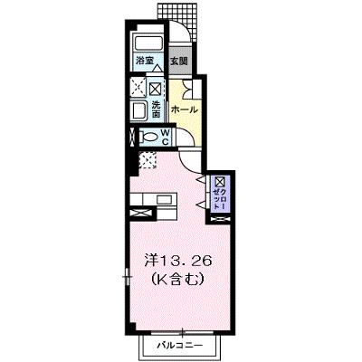アール・ド・ヴィーヴルＣ 103【管理NO：1-013997701-01030】 ★家具家電は申し込み後に搬入します★の外観画像