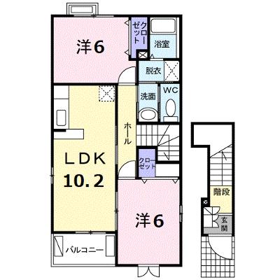 ツインコムＢ 201【管理NO：1-013764702-02010】 ★家具家電は申し込み後に搬入します★の外観画像