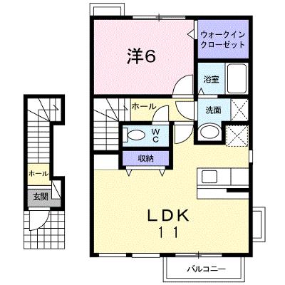 メゾネット　アイＢ 202【管理NO：1-013611602-02020】 ★家具家電は申し込み後に搬入しますの外観画像