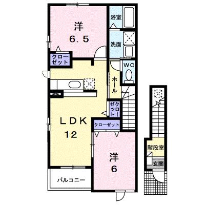 グラシオッソＢ 201【管理NO：1-013501102-02010】 ★家具家電は申し込み後に搬入しますの外観画像