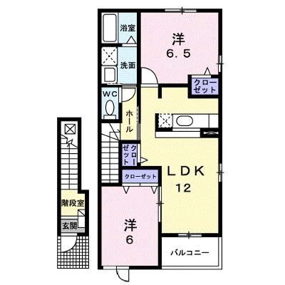 ラルジュグリーンＤ 202【管理NO：1-013101002-02020】 ★家具家電は申し込み後に搬入します★の外観画像