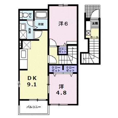 アップロードＡ 202【管理NO：1-012746501-02020】 ★家具家電は申し込み後に搬入しますの外観画像