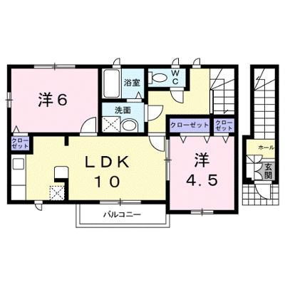 中土井ロングハイツ 201【管理NO：1-012471001-02010】 ★家具家電は申し込み後に搬入しますの外観画像