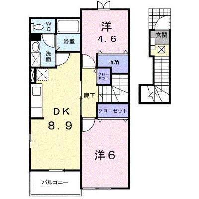 フロール清風Ｂ 203【管理NO：1-012037701-02030】 ★家具家電は申し込み後に搬入しますの外観画像