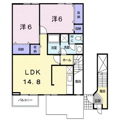 グランドソレーユ　Ｂ 203【管理NO：1-011738901-02030】 ★家具家電は申し込み後に搬入します★の外観画像