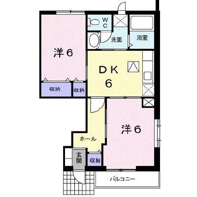 ハイブリッヂハピネスＢ 103【管理NO：1-011575602-01030】 ★家具家電は申し込み後に搬入します★の外観画像