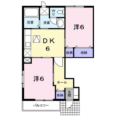 ラ・フォーレ南丘Ｂ 101【管理NO：1-011338702-01010】 ★家具家電は申し込み後に搬入します★の外観画像
