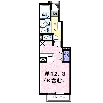 ベルシティＳａｔｏ　Ａ 102【管理NO：1-011236401-01020】 ★家具家電は申し込み後に搬入しますの外観画像