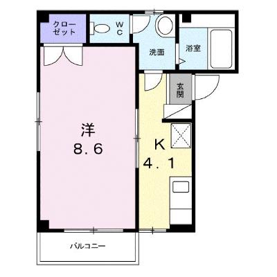 津之下ハイツ 101【管理NO：1-010728501-01010】 ★家具家電は申し込み後に搬入します★ ★2026年11月中旬入居可能★の外観画像