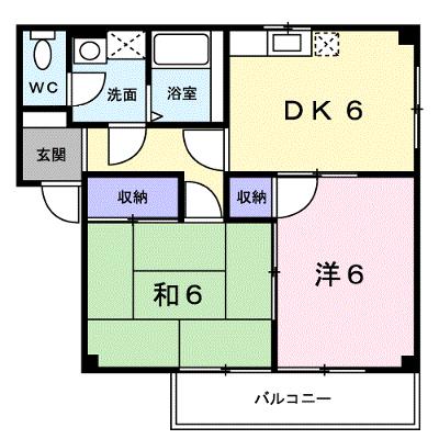 エルディムＣｏＣｏ２ 302【管理NO：1-010342501-03020】 ★家具家電は申し込み後に搬入しますの外観画像