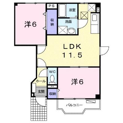 ルミエールＡ 102【管理NO：1-010278701-01020】 ★家具家電は申し込み後に搬入しますの外観画像