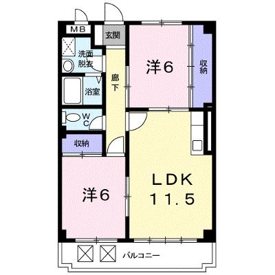 モデルノ 301【管理NO：1-010056701-03010】 ★家具家電は申し込み後に搬入しますの外観画像