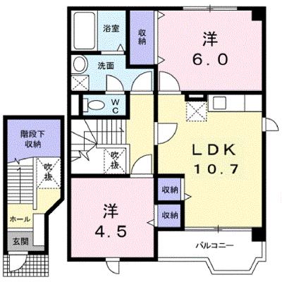 サンハイムＥ 202【管理NO：1-009611903-02020】 ★家具家電は申し込み後に搬入しますの外観画像