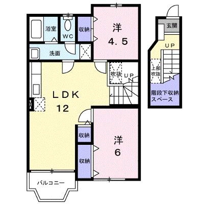 ブランドール´９７ 203【管理NO：1-007640601-02030】 ★家具家電は申し込み後に搬入します★の外観画像