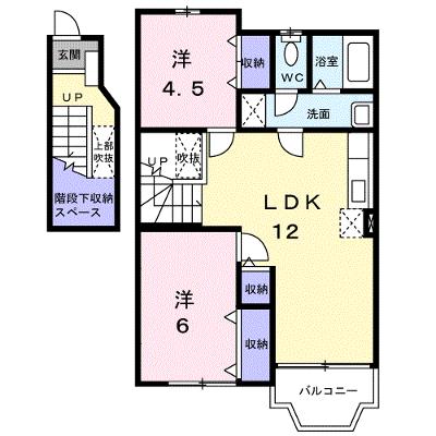 ブランドール´９７ 202【管理NO：1-007640601-02020】 ★家具家電は申し込み後に搬入します★の外観画像