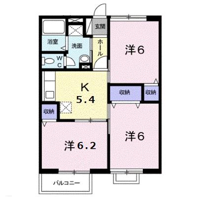 エーデルハイムＦ 201【管理NO：1-007566201-02010】 ★家具家電は申し込み後に搬入します★の外観画像