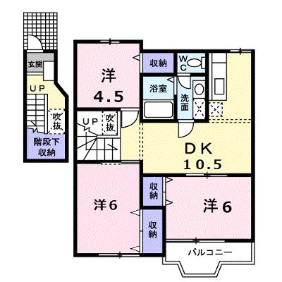 サンハイムＢ 202【管理NO：1-007461202-02020】 ★家具家電は申し込み後に搬入します★の外観画像