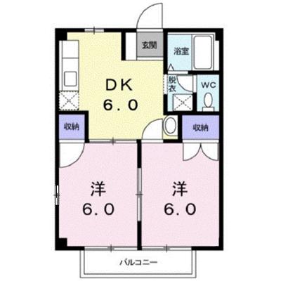 ニューシティハピネスＢ 202【管理NO：1-006910502-02020】 ★家具家電は申し込み後に搬入します★の外観画像