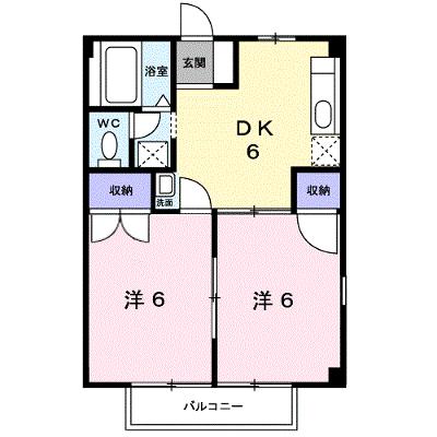 ニューシティハピネスＢ 201【管理NO：1-006910502-02010】 ★家具家電は申し込み後に搬入します★の外観画像
