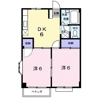 エルディム千田Ａ 203【管理NO：1-004841301-02030】 ★家具家電は申し込み後に搬入します★の外観画像