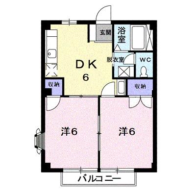 ニューシティどい 105【管理NO：1-004672101-01050】 ★家具家電は申し込み後に搬入しますの外観画像
