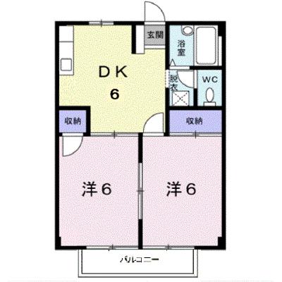 サンハイツ藤Ｂ 201【管理NO：1-004295602-02010】 ★家具家電は申し込み後に搬入します★の外観画像