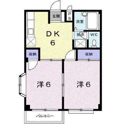 千田ハイツ 204【管理NO：1-004261601-02040】 ★家具家電は申し込み後に搬入します★の外観画像