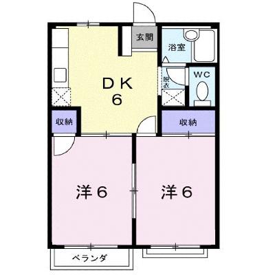 エルディム楽天Ａ 102【管理NO：1-004207601-01020】 ★家具家電は申し込み後に搬入します★の外観画像