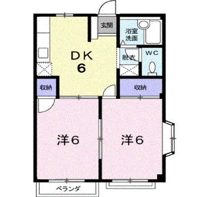 エルディムはせ 201【管理NO：1-003579101-02010】 ★家具家電は申し込み後に搬入します★の外観画像