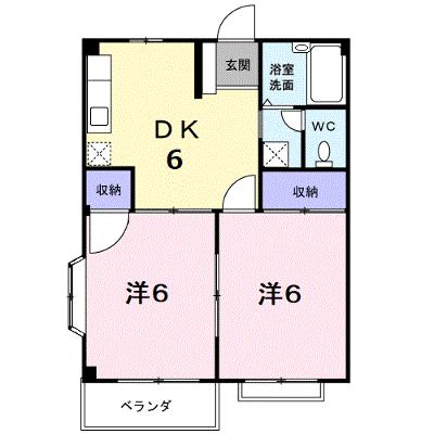 エルディム夢街 203【管理NO：1-002982001-02030】 ★家具家電は申し込み後に搬入します★の外観画像