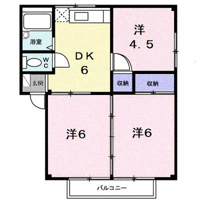 シティハイツ静風 202【管理NO：1-001784601-02020】 ★家具家電は申し込み後に搬入しますの外観画像