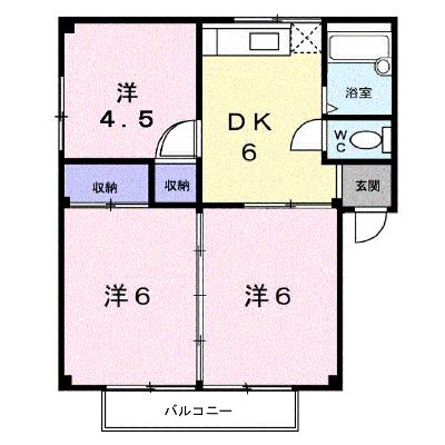 シティハイツ山田Ｃ 201【管理NO：1-001610903-02010】 ★家具家電は申し込み後に搬入しますの外観画像