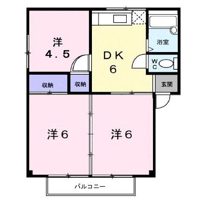 シティハイツ山田Ａ 201【管理NO：1-001610901-02010】 ★家具家電は申し込み後に搬入します★の外観画像