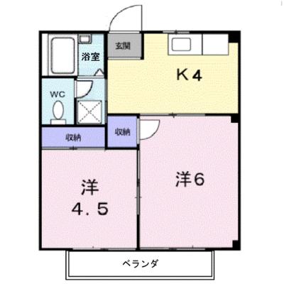 シティハイツ羽原Ｂ 201【管理NO：1-001455602-02010】 ★家具家電は申し込み後に搬入します★の外観画像