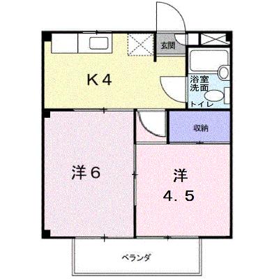 ハイツフェニックス 203【管理NO：1-001195401-02030】 ★家具家電は申し込み後に搬入します★の外観画像