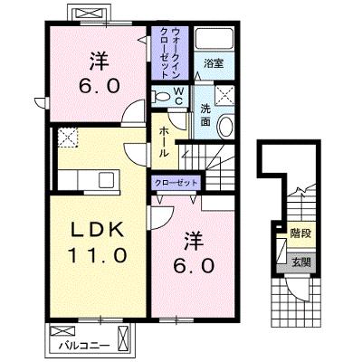ラフドールＢ 201【管理NO：1-016975402-02010】 ★家具家電は申し込み後に搬入します★の外観画像