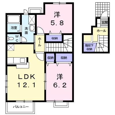 パルシード明神 202【管理NO：1-012940001-02020】 ★家具家電は申し込み後に搬入します★の外観画像