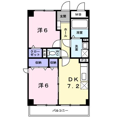 ボナールフェンテ 405【管理NO：1-007229601-04050】 ★家具家電は申し込み後に搬入します★の外観画像