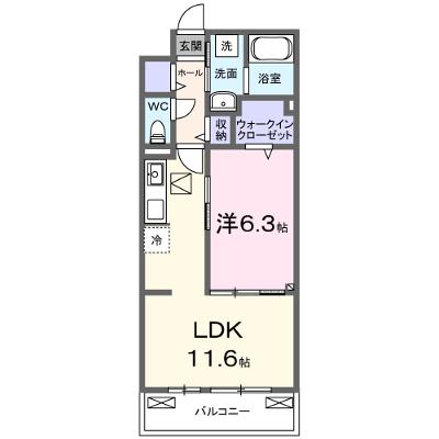 トロワ・ブランシュ・港町 103【管理NO：1-028454701-01030】 ★家具家電は申し込み後に搬入します★の外観画像