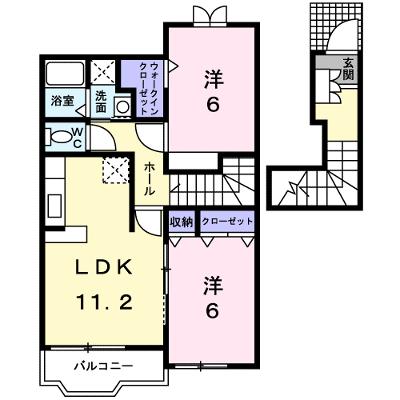 グロースコート 203【管理NO：1-013566301-02030】 ★家具家電は申し込み後に搬入します★の外観画像
