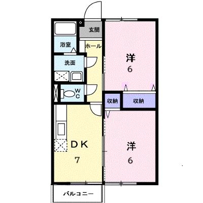 エヴァーグリーン上田Ａ 202【管理NO：1-009443601-02020】 ★家具家電は申し込み後に搬入します★の外観画像