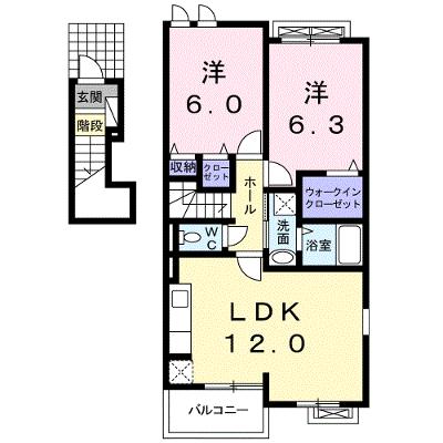 アプローズ　Ａ 201【管理NO：1-016891401-02010】 ★家具家電は申し込み後に搬入します★の外観画像