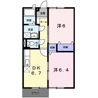 ファミール三次Ａ棟 101【管理NO：1-007242601-01010】 ★家具家電は申し込み後に搬入します★の外観画像