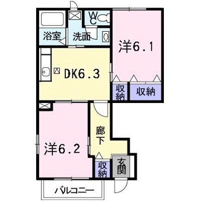 レジデンスＫ　Ⅱ 101【管理NO：1-012629402-01010】 ★家具家電は申し込み後に搬入しますの外観画像
