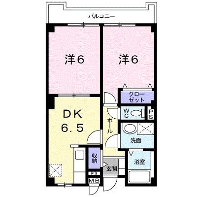 フレグランス焼山 201【管理NO：1-010966401-02010】 ★家具家電は申し込み後に搬入しますの外観画像