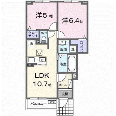 エトワールＡ 102【管理NO：1-028604301-01020】 ★家具家電は申し込み後に搬入します 2027年01月下旬入居可能の外観画像