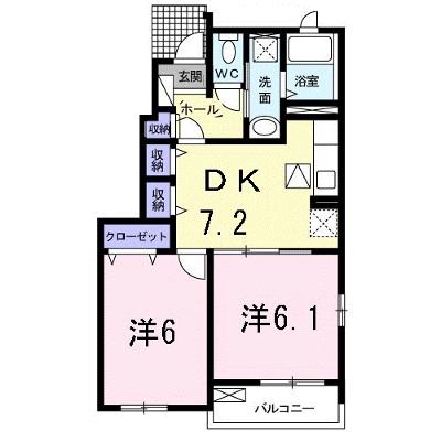 ブリーゼＡ 101【管理NO：1-017821301-01010】 ★家具家電は申し込み後に搬入します★の外観画像