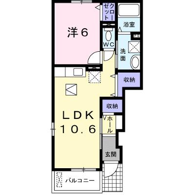 ウィステリアガーデン　Ｃ 101【管理NO：1-017056001-01010】 ★家具家電は申し込み後に搬入します★の外観画像